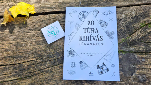 20 túra kihívás túranapló jelvénnyel