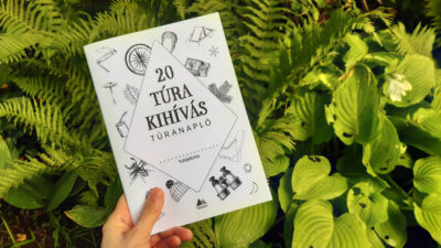 20 túra kihívás túranapló jelvénnyel